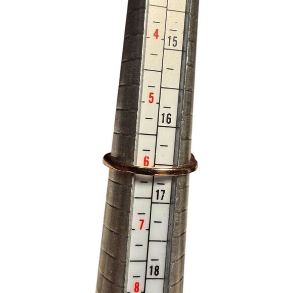 Elegant Sterling Silver Rose Gold plated Ring - Picture 4 of 4